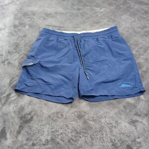 Tommy Bahama Relax Men's Navy Blue‎ Cargo Pocket Nylon Swim Trucks Shorts XL